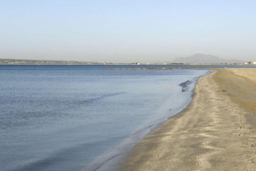 Apartamento Frente Al Mar, Familiar Y Acogedor. Santa Pola Kültér fotó