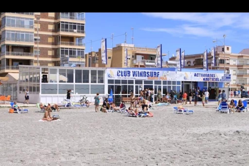 Apartamento Frente Al Mar, Familiar Y Acogedor. Santa Pola Kültér fotó